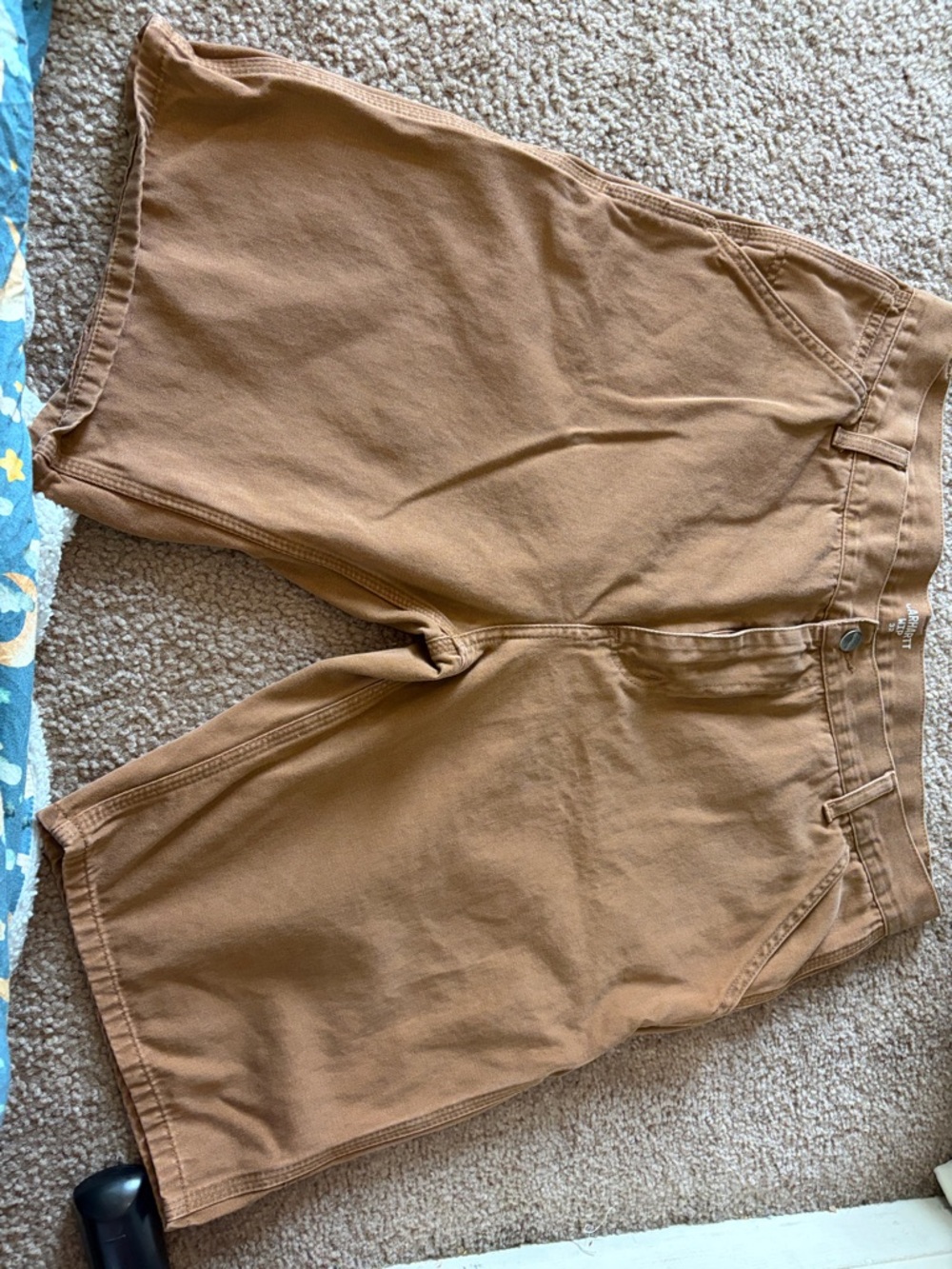 CB1 Carhartt WIP Men’s Size 32 Brown Cargo/Chino Shorts see all pics